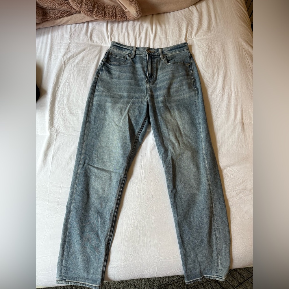 Classic plain mom jean